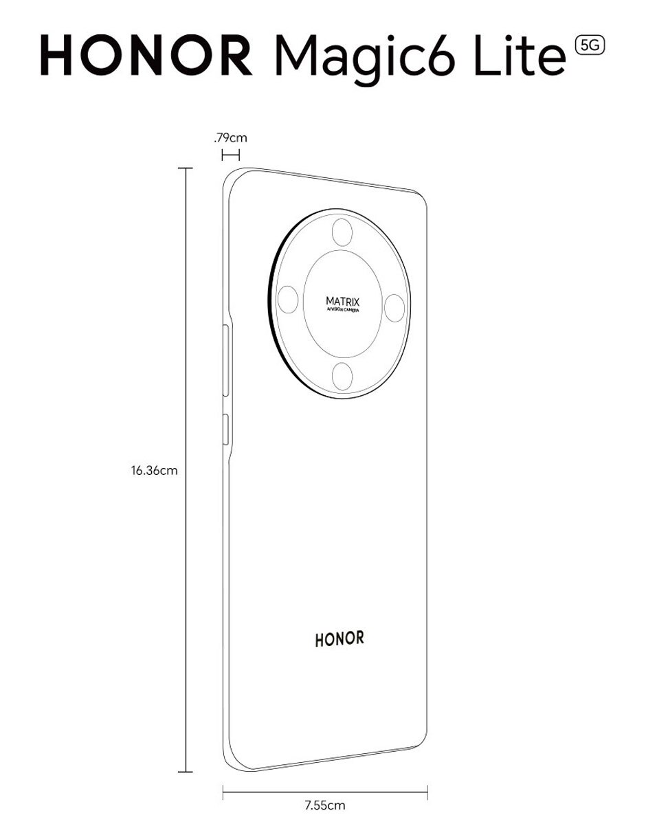 Magic 6 Lite AMOLED 6.7 pulgadas AT&T 13