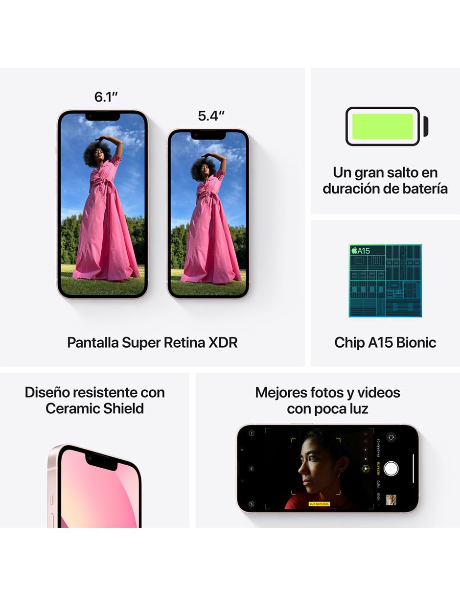 iPhone 13 6.1 pulgadas Super Retina XDR 3