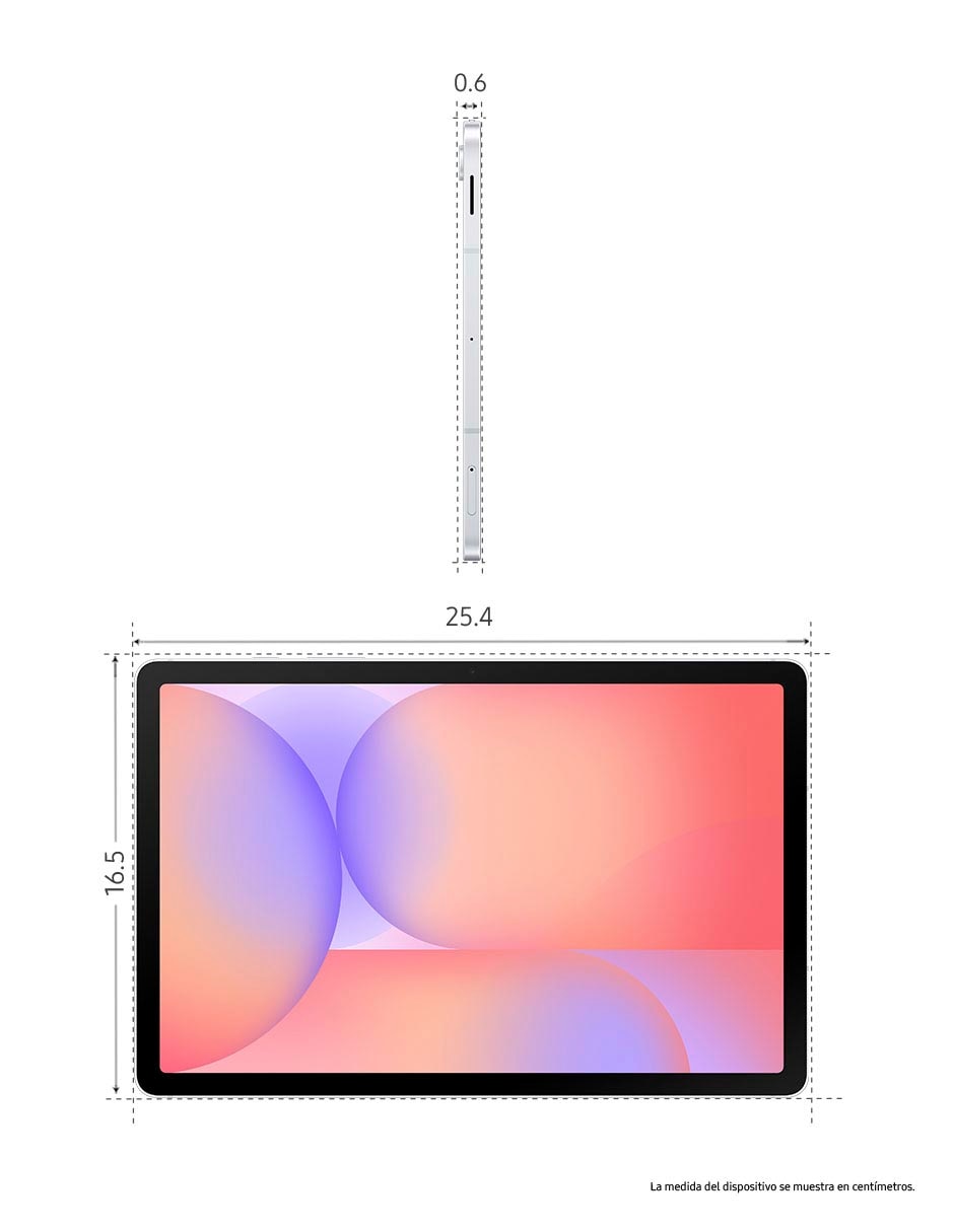 Tablet Samsung Galaxy Tab S10 Lite 10.9 pulgadas de 6 GB RAM
