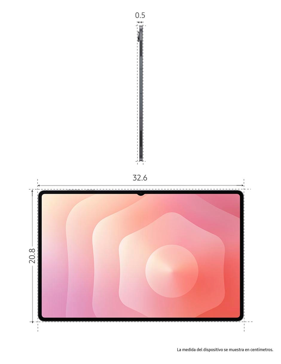 Tablet Galaxy Tab S11 Ultra 14.6 pulgadas de 12 GB RAM 7