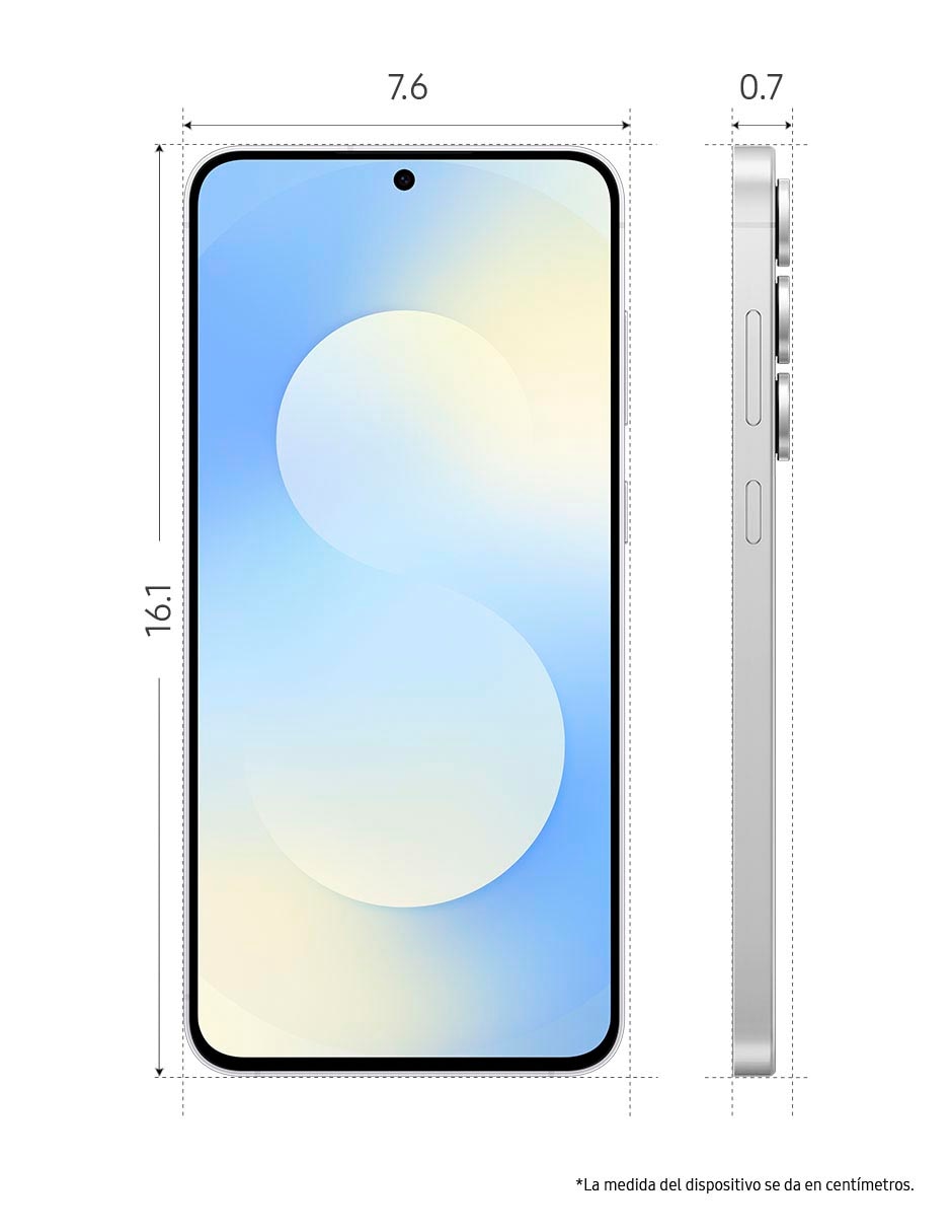 Smartphone Galaxy S25 FE Dynamic AMOLED 2X 6.7 pulgadas 6