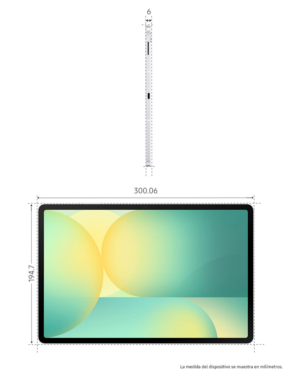 Tablet Galaxy Tab S10FE+ 13 pulgadas 128 GB de almacenamiento de 8 GB RAM 8