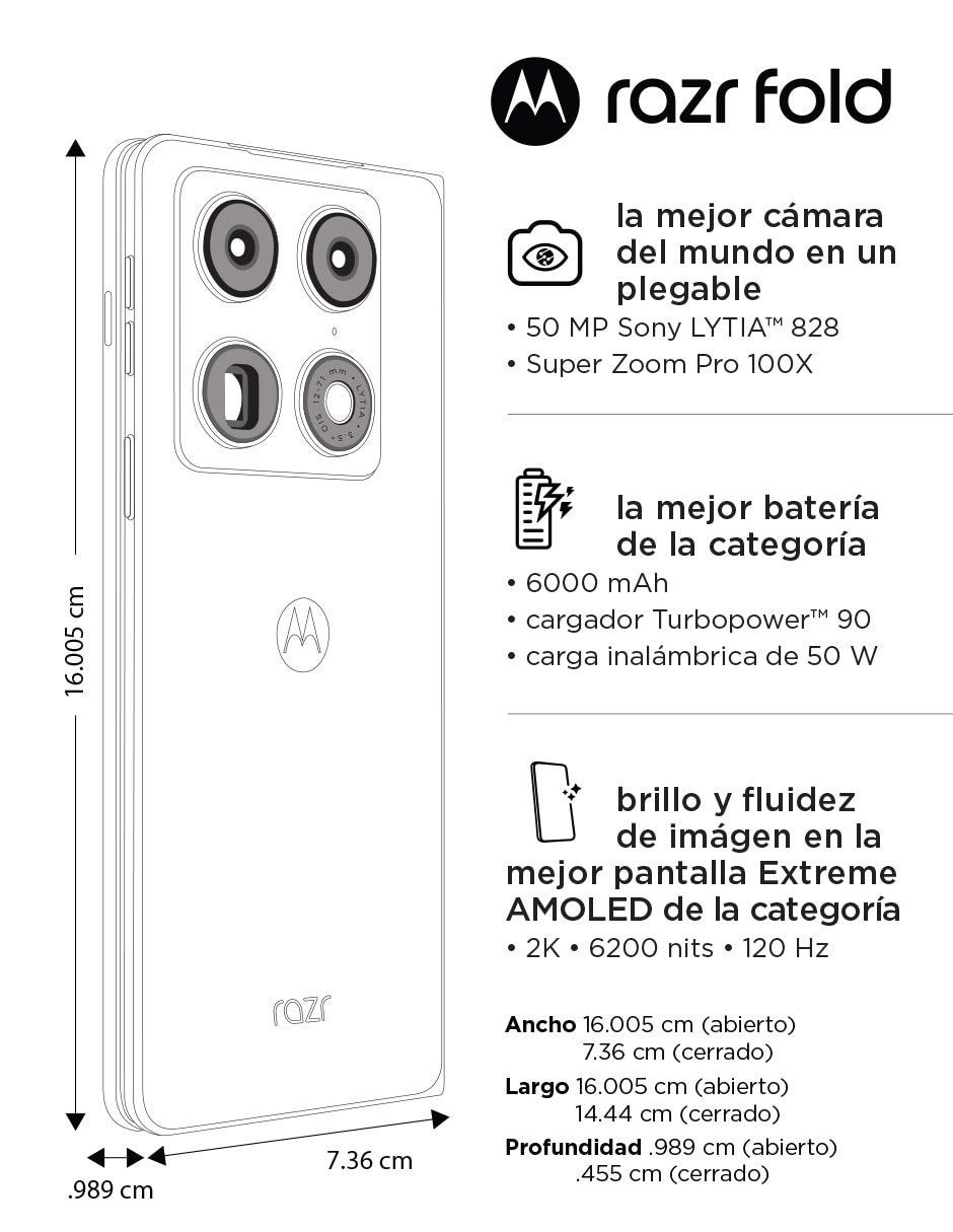 RAZR FOLD AMOLED extreme 8 pulgadas 11