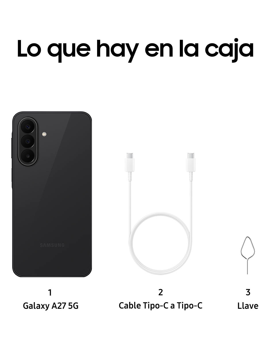 Galaxy A27 super AMOLED 6.7 pulgadas 9