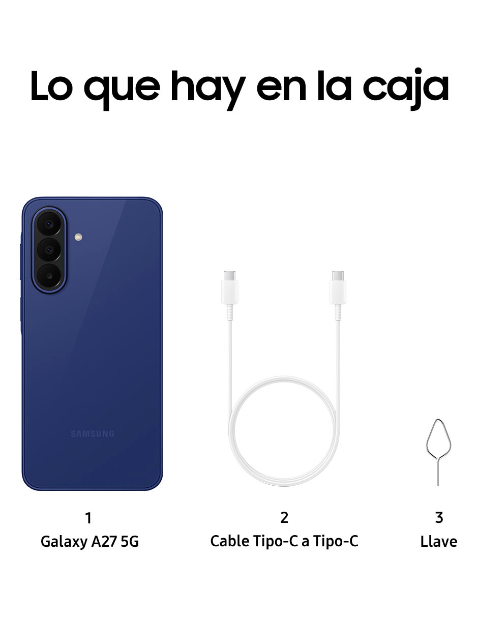 Galaxy A27 super AMOLED 6.7 pulgadas 3