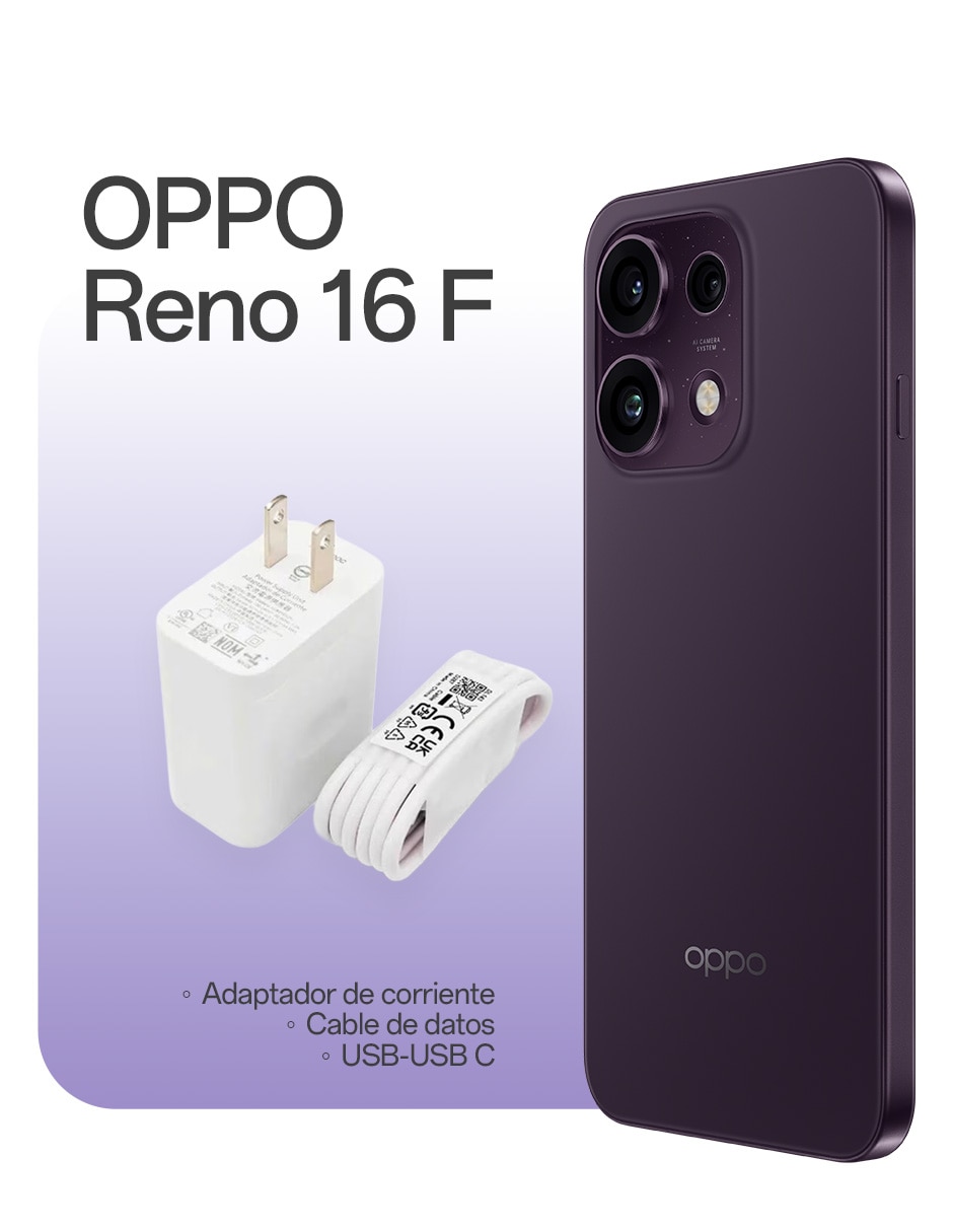 Reno 16F AMOLED 6.57 pulgadas Telcel 6