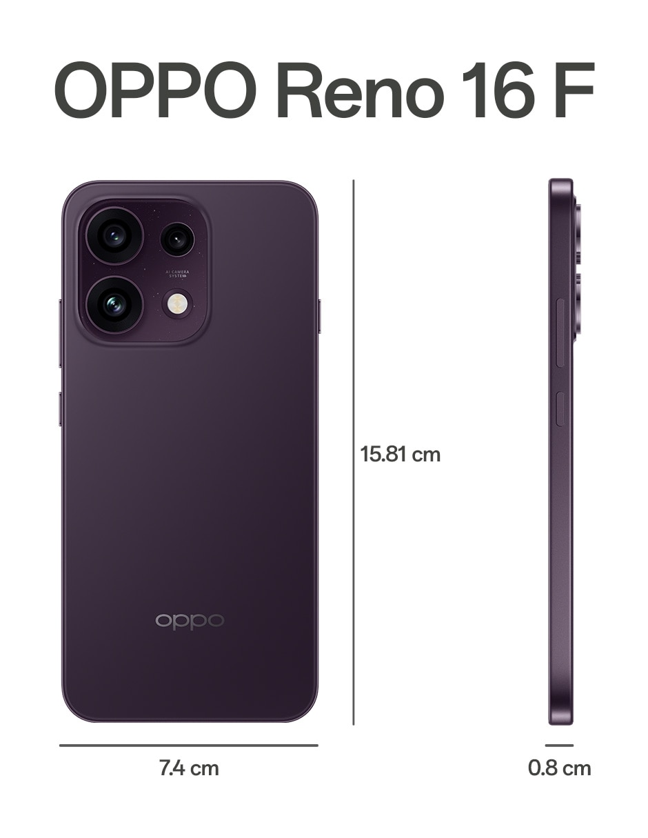 Reno 16F AMOLED 6.57 pulgadas Telcel 8