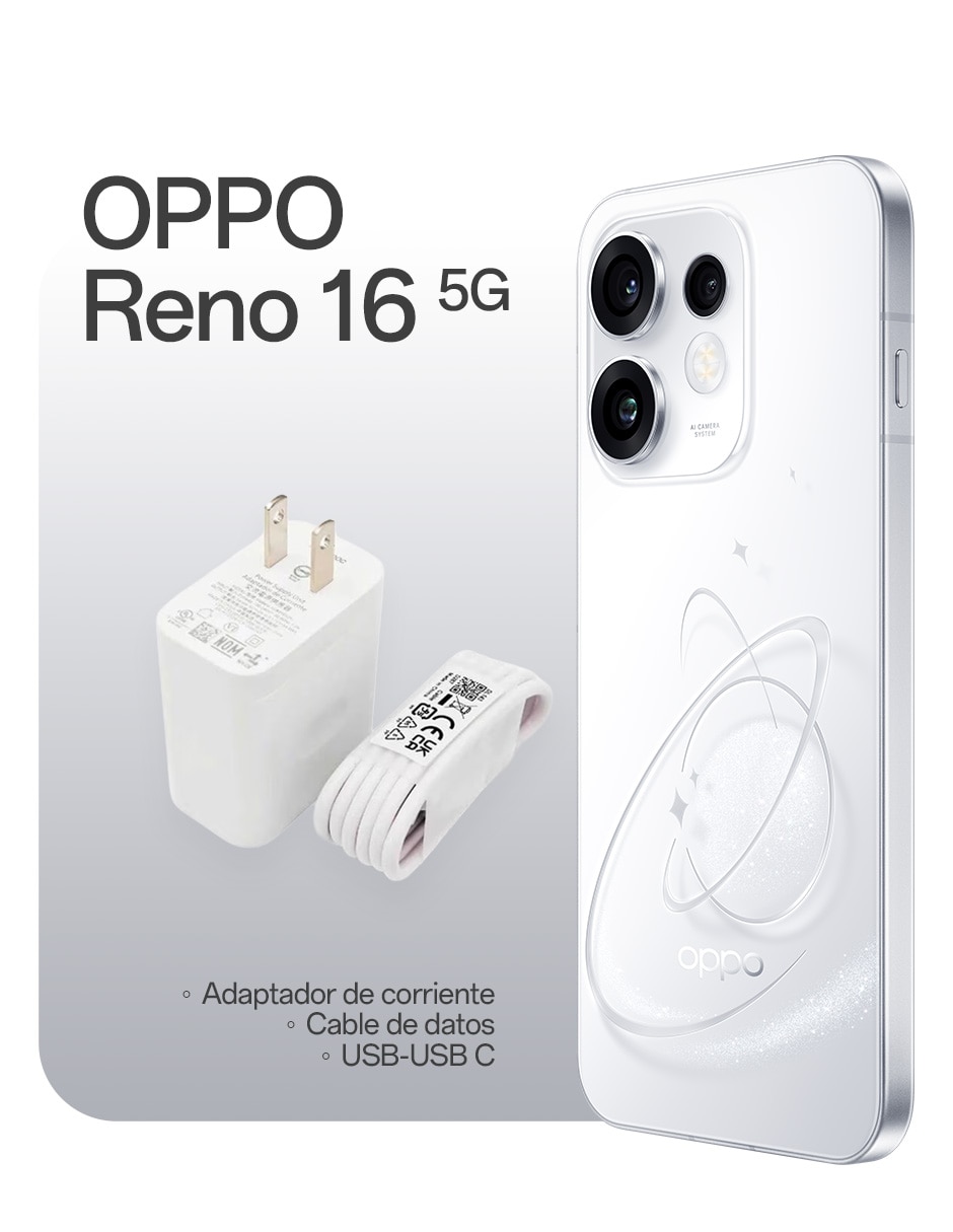 Reno 16 5G AMOLED 6.32 pulgadas Telcel 2
