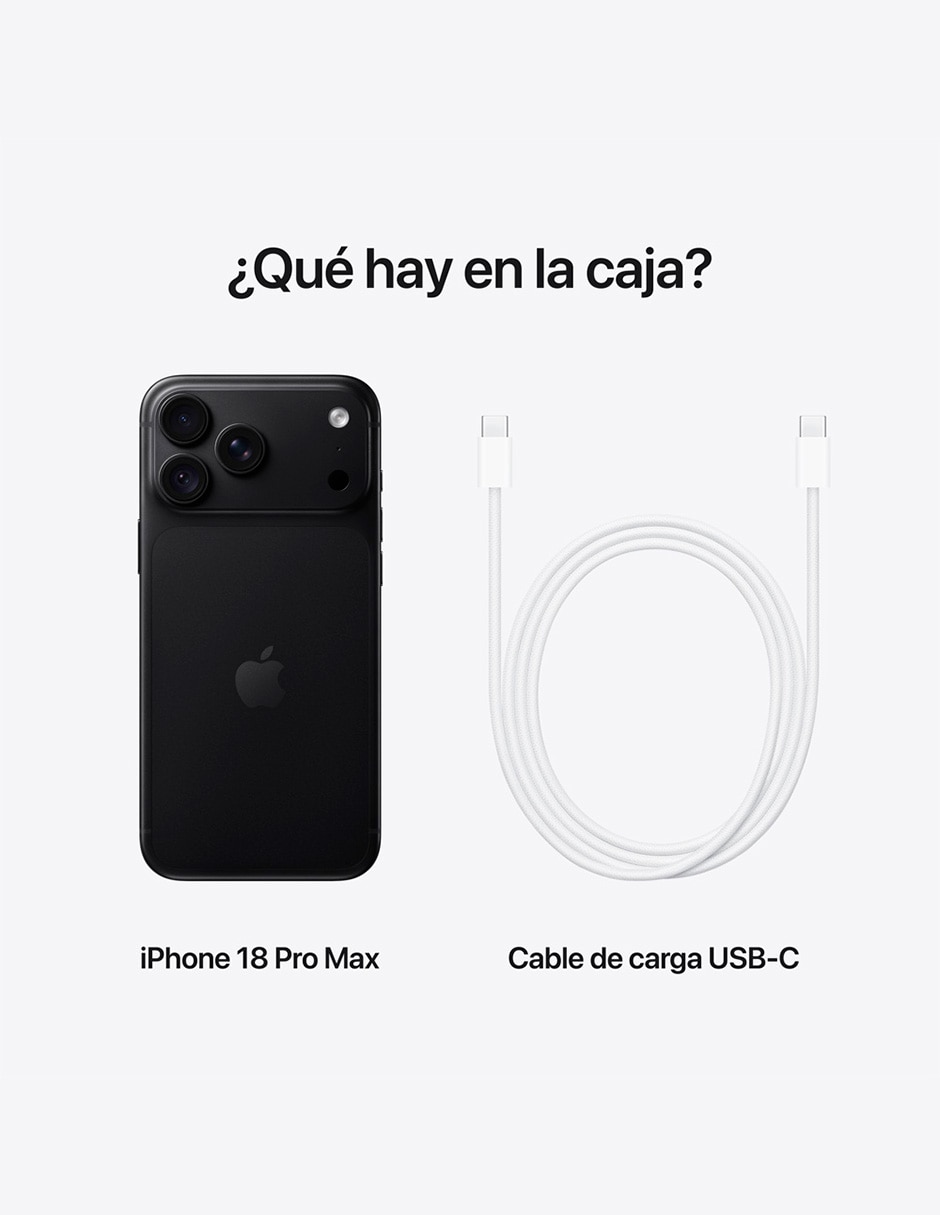 IPhone 18 Pro Max Super Retina XDR 6.9 pulgadas Telcel 3
