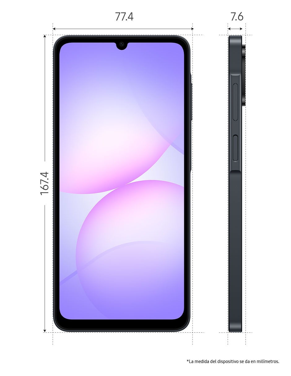 Galaxy A07 LCD 6.7 pulgadas 2